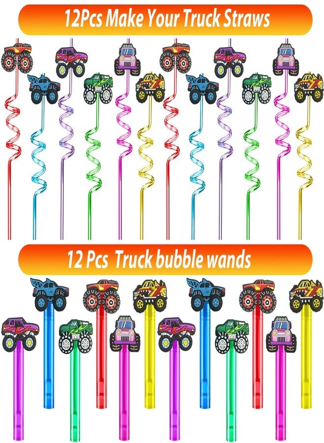 PLOUGVI 232 PCS Party Favors for Truck Birthday Decorations Supplies Truck Party Stuff for Party Goodie Bag Stuffer Pinata Filler Gifts - Image 5
